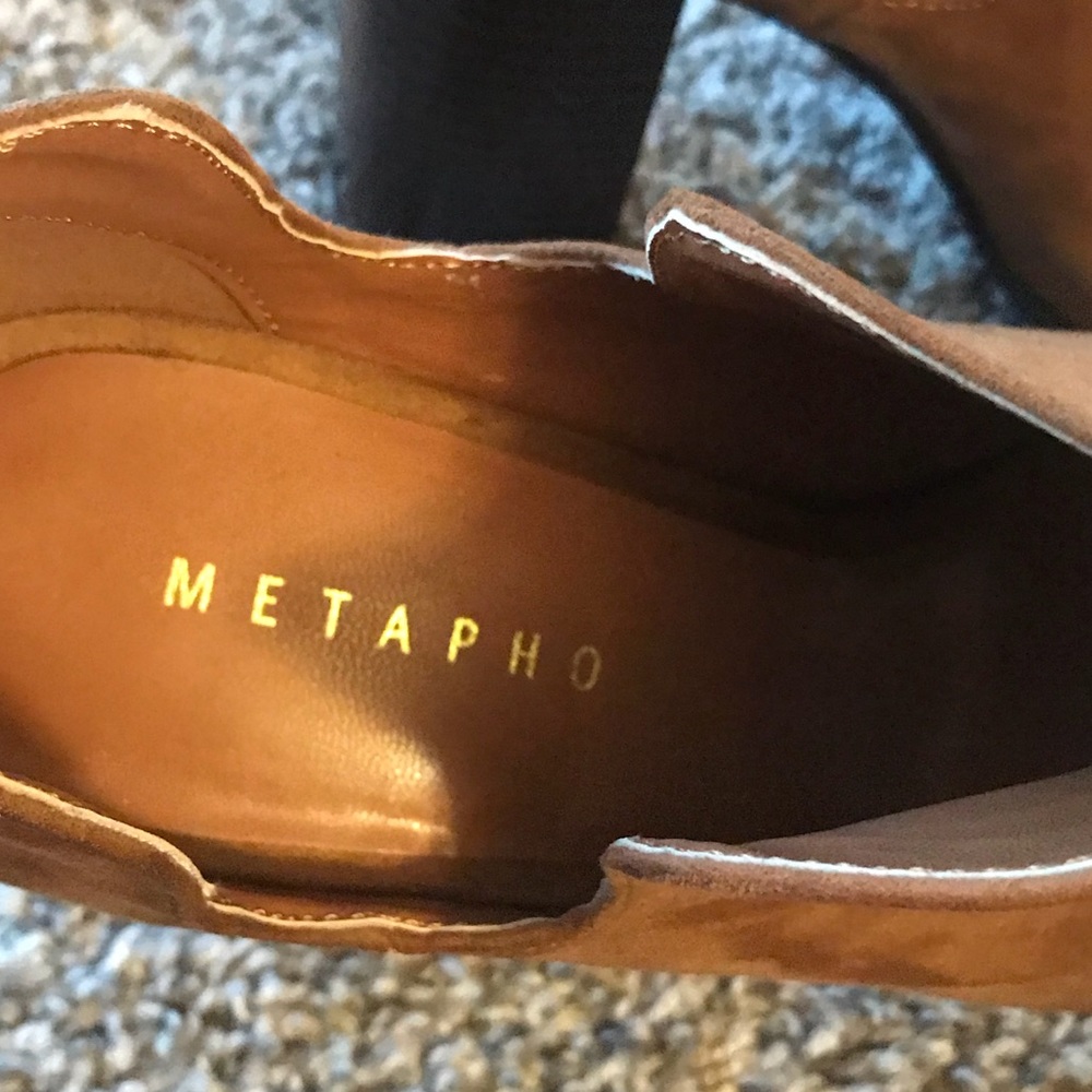 Metaphor Women's Regina Open Toe Shoe - Brown 7M - Picture 6 of 8